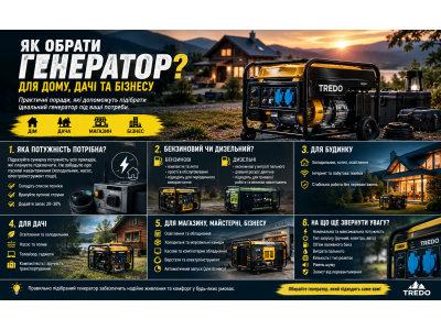 Як обрати генератор?