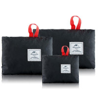 Килимок для пікніка водостійкий надлегкий Naturehike Moisture Picnic Mat NH17D050-B, 145x200 см, чорний
