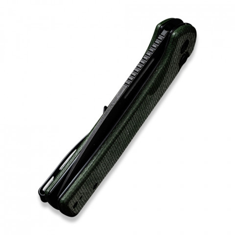 Ніж складаний туристичний Civivi Conspirator, (8.8 см) Nitro-V / Micarta зелений