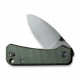 Ніж складаний кишеньковий Civivi Baby Banter, (5.9 см) Nitro-V / Micarta зелений