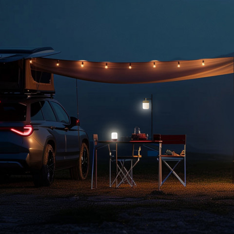 Багатофункціональний кемпінговий ліхтар Nextool Camping Lantern, 600 лм