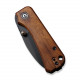 Ніж складаний кишеньковий Civivi Baby Banter, (5.9 см) Nitro-V / Guibourtia Wood
