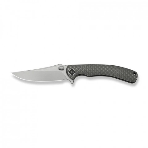 Ніж складаний туристичний Weknife Dracarys, (9.1 см) Böhler M390 / титан 6AL4V сірий