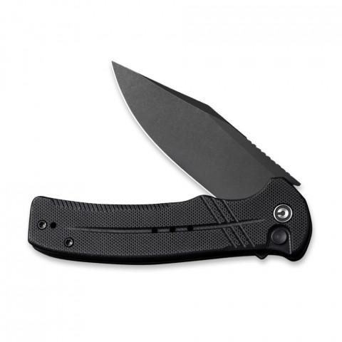 Ніж складаний туристичний Civivi Cogent, (8.8 см) 14C28N / G10 чорний