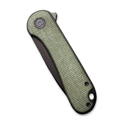 Ніж складаний кишеньковий Civivi Elementum, (7.5 см) D2 / Micarta зелений