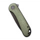 Ніж складаний кишеньковий Civivi Elementum, (7.5 см) D2 / Micarta зелений