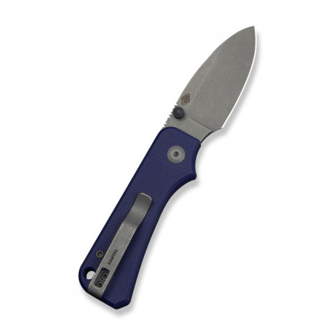 Ніж складаний кишеньковий Civivi Baby Banter Slip Joint (6 см) Nitro-V / G10 синій