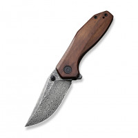 Ніж складаний кишеньковий Civivi ODD 22, (7.5 см) Damascus / Guibourtia Wood