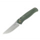 Ніж складаний туристичний SRM Medal 255L-MG3 (8.2 см) 140Cr , Micarta зелений