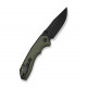 Ніж складаний туристичний Civivi Elite Brova, (8.7 см) CPM S35VN / Aluminum зелений