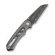 Ніж складаний туристичний Civivi Pragma Prime, (8.9 см) Damascus / Aluminum сірий