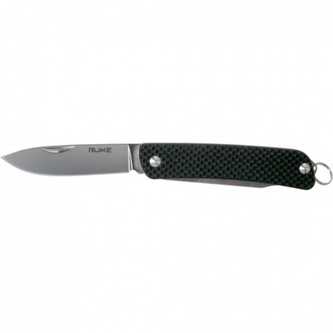 Багатофункціональний ніж Ruike Criterion S21, (5.3 см) 12C27 / G10 чорний, 5 інстр.