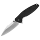 Ніж складаний туристичний Ruike P843-B, (9 см) 12C27 / G10 чорний