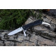 Багатофункціональний ніж Ruike Trekker LD21-B, (8.5 см) 12C27 / G10 чорний, 12 інстр.