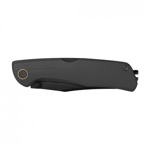 Ніж складаний туристичний Ruike P882-B, (8.5 см) 12С27 / G10 чорний