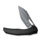 Ніж складаний туристичний WE Knife Ignio Mystery Box Ignio Mystery Box, (8.39 см) Damasteel (Hakkapella) / 6AL4V Titanium чорний