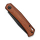 Ніж складаний кишеньковий Sencut Braxx, (7.93 см) D2 / Guibourtia Wood дерево