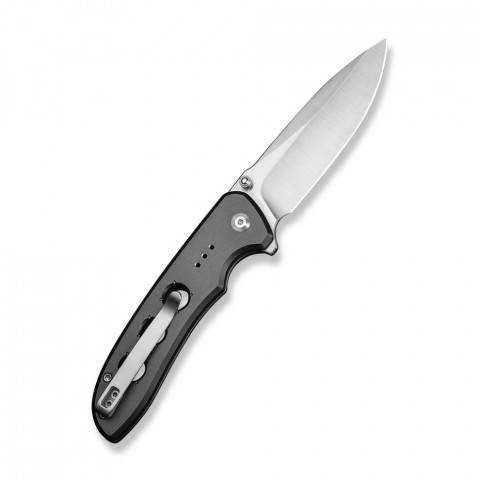 Ніж складаний туристичний Civivi Hyperpulse, (8.9 см) 14C28N / Aluminum сірий