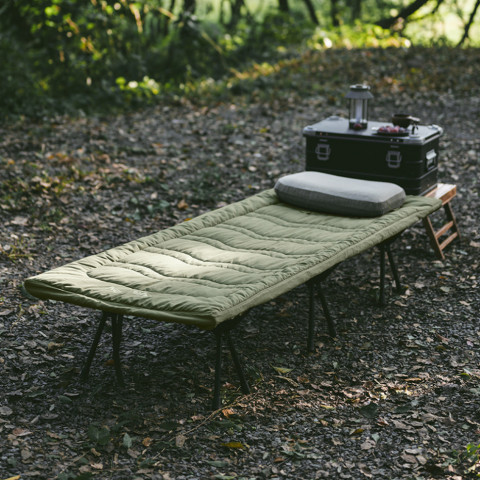 Матрац кемпінговий для розкладного ліжка Naturehike CNK2300DZ022, 190х67 см, темно-зелений