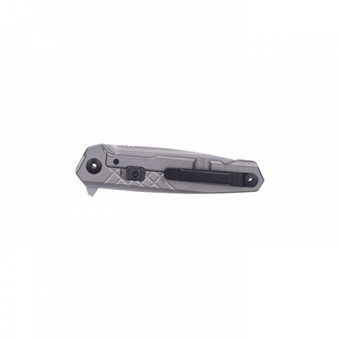 Ніж складаний туристичний Ruike M875-TZ, (8.9 см) N690Co / TC4 (титан) сірий