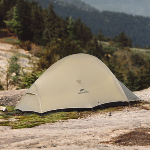 Намет надлегкий одномісний Naturehike Cloud Up Base 1 Tent Pro CNK2350WS020, пісочний