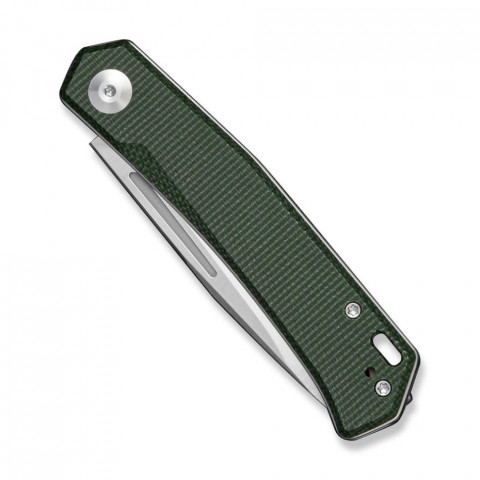 Ніж складаний кишеньковий Sencut Braxx, (7.93 см) D2 / Canvas Micarta зелений