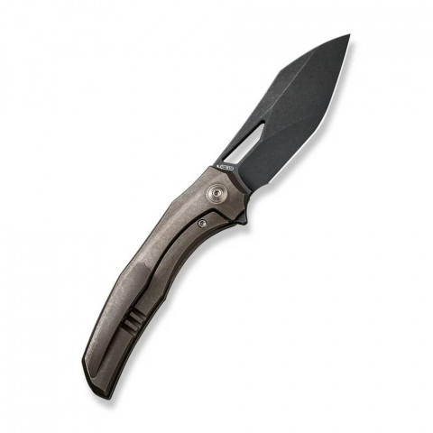 Ніж складаний туристичний WE Knife Ignio Mystery Box, (8.4 см) CPM 20CV / титан 6AL4V бронзовий