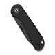 Ніж складаний кишеньковий Civivi Elementum Slip Joint, (7.5 см) 14C28N / G10 чорний