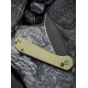 Ніж складаний туристичний Civivi Elementum Pocket, (8.9 см) 14C28N / Micarta оливковий