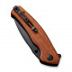 Ніж складаний туристичний Sencut Slashkin, (8.8 см) D2 / Cuibourtia Wood