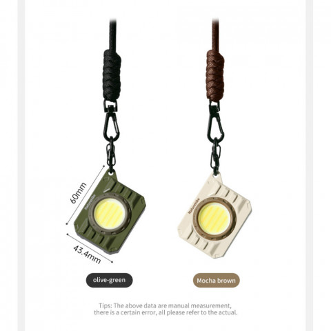 Ліхтар наключний Naturehike CNK2450ZM014, оливковий