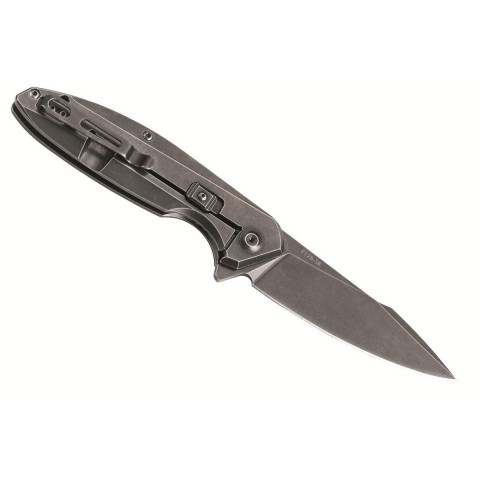 Ніж складаний туристичний Ruike P128-SB, (9.3 см) 14C28N / 3cr14n чорний