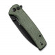 Ніж складаний туристичний Sencut Sachse, (8.8 см) 9Cr18MoV / Micarta зелений