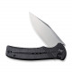 Ніж складаний туристичний Civivi Cogent, (8.8 см) 14C28N / Micarta чорний