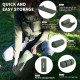 Матрац з подушкою ортопедичний одномісний Naturehike CNK2450WS020, самонадувний, 200х63х10 см, темно-зелений