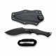 Ніж фіксований тактичний Civivi Vaquita II, (8.1 см) Nitro-V / Micarta чорний