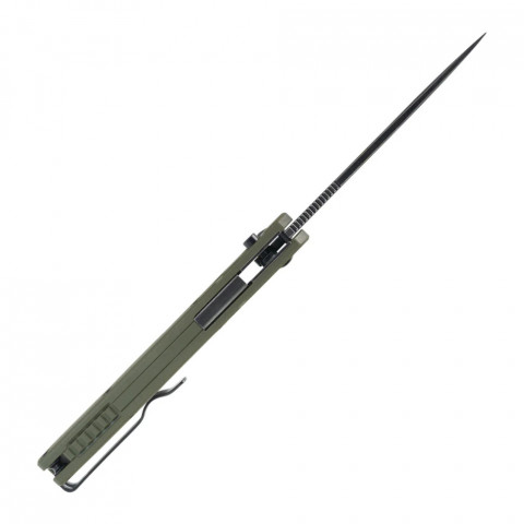 Ніж складаний туристичний SRM 221X-GP (9.2 см) 14C28N , G10 зелений