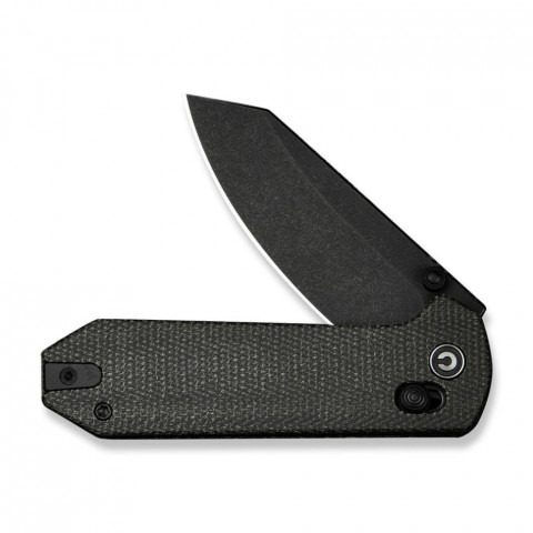 Ніж складаний кишеньковий Civivi Yonder, (7.3 см) 14C28N / Micarta темно-сірий