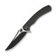 Ніж складаний туристичний Weknife Dracarys, (9.1 см) Böhler M390 / титан 6AL4V чорний
