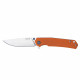 Ніж складаний туристичний Ruike P801-J, (8.6 см) 14C28N / G10 помаранчевий
