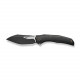 Ніж складаний туристичний WE Knife Ignio Mystery Box, (8.4 см) CPM 20CV / титан 6AL4V чорний