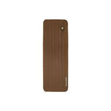 Матрац туристичний надувний одномісний Naturehike CNK2450WS035, 198х68х9.5 см, коричневий із вбудованою помпою для надування