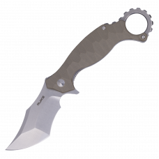 Ніж складаний кишеньковий Ruike P881-W, (7.6 см) 14C28N / G10 бежевий
