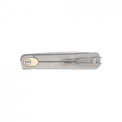 Ніж складаний туристичний SRM Palfrey 135L-GT (8.3 см) 14C28N / G10 білий