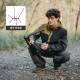 Стілець складаний ультралегкий Naturehike CNK2550JJ013 Yamami YL01, розмір М, алюміній, оливковий