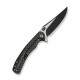 Ніж складаний туристичний Weknife Dracarys, (9.1 см) Böhler M390 / титан 6AL4V чорний