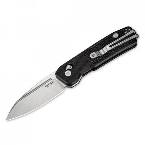 Ніж складаний кишеньковий SRM Scout (6.9 см) 14C28N / G10, чорний