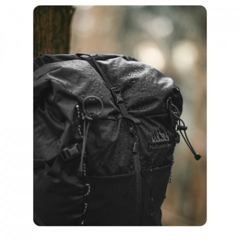 Рюкзак туристичний Naturehike Helium CNK2300016, 30+5 л, чорний
