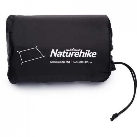 Килимок багатофункціональний кемпінговий термоізоляційний PE Naturehike NH20FCD03 з алюмінієвою плівкою, 160x200