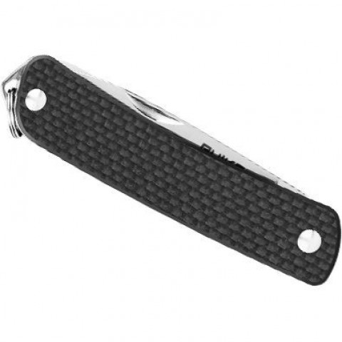 Багатофункціональний ніж Ruike Criterion S22, (5.3 см) 12C27 / G10 чорний, 3 інстр.